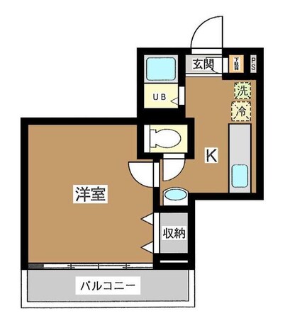 芦花公園駅 徒歩12分 3階の物件間取画像